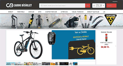 Desktop Screenshot of caddebisiklet.com